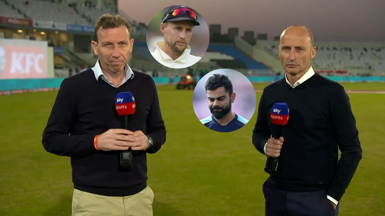 Nasser Hussain and Michael Atherton